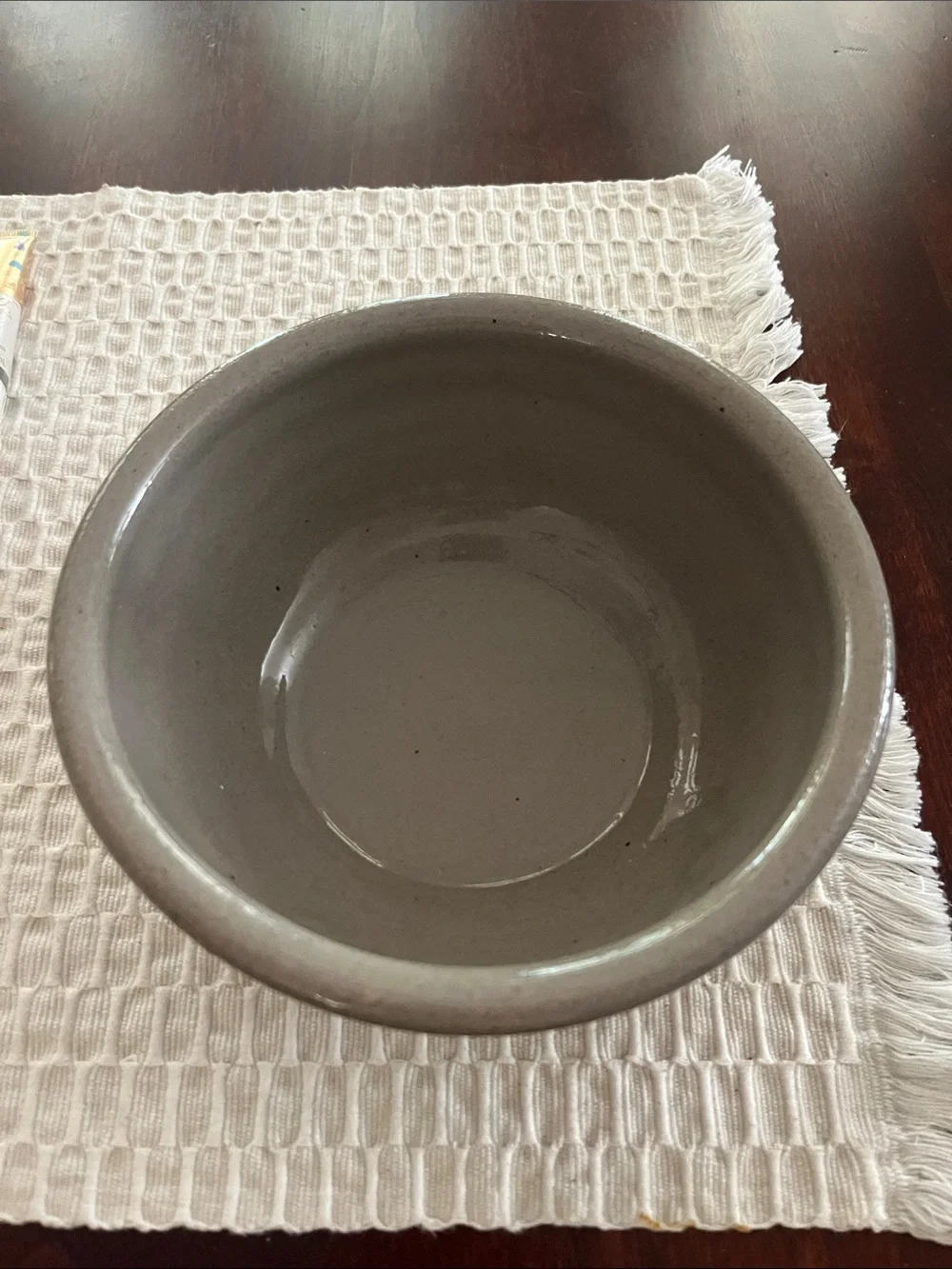Hummel Green and Gray Stoneware Vase